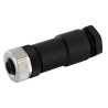 Murrelektronik Limited Circular Connector 4 Contacts M12 Socket Female IP67 Polyamide 12A 630V ac 7000-P6411-0000000