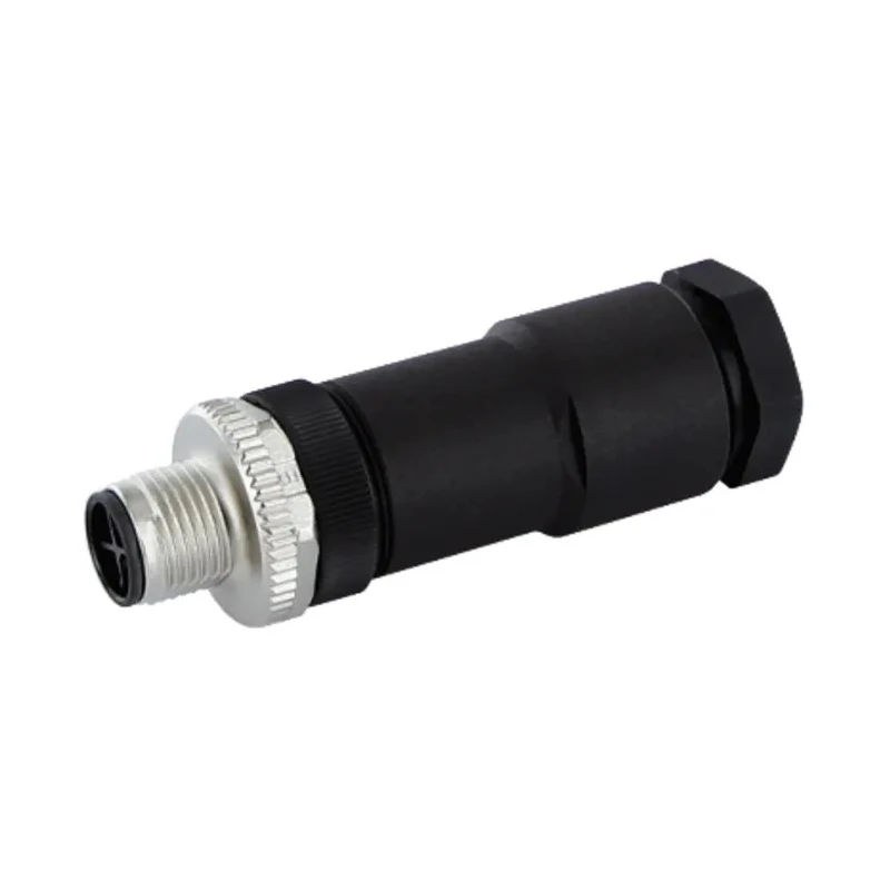 Murrelektronik Limited Circular Connector 4 Contacts M12 Plug Male IP67 Polyamide Housing 12A 630V 7000-P6391-0000000