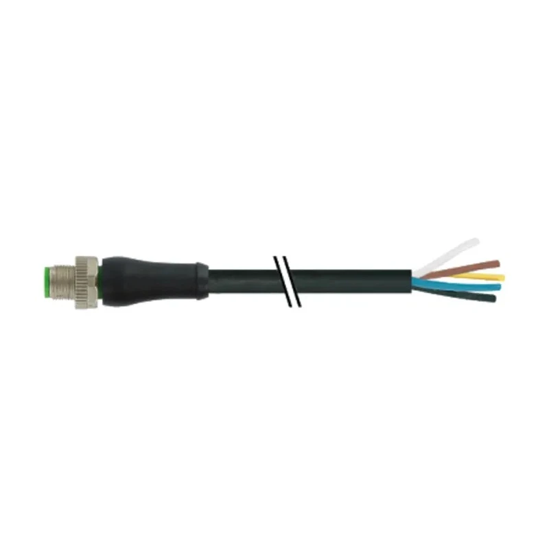 Murrelektronik Limited Female 5 Way M12 Straight to Unterminated Power Cable L-Coded 10m 63V AC 7000-P4221-P041000