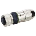 Murrelektronik Limited Circular Connector, 4 Contacts, Cable Mount, M12 Size, Socket, Male, IP67 Rated 7000-12611-0000000