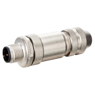 Murrelektronik Limited Circular Connector 5 Contacts Cable M12 Plug Female IP67 Brass Housing 60V 4A 7000-13321-0000000