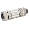 Murrelektronik Limited Circular Connector, 5 Contacts, M12 Cable Socket, Male, IP67, Threaded, Brass 7000-13401-0000000