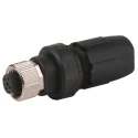 Murrelektronik Limited Circular Connector 4 Contacts, Cable Mount, M12 Size, Socket Male, IP67, 32V, 4A 7000-12641-0000000