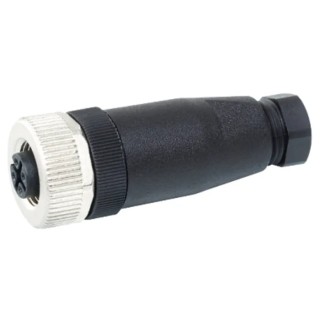 Murrelektronik Limited Industrial Circular Connector 8 Contacts Cable M12 Socket Female IP65 IP67 Polymer 7000-17321-0000000