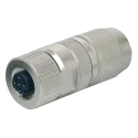 Murrelektronik Limited Circular Connector, 3 Contacts, M12 Cable Socket Male, IP67, Brass Housing, 32V, 4A 7000-14221-0000000