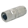 Murrelektronik Limited Circular Connector, 3 Contacts, M12 Cable Socket Male, IP67, Brass Housing, 32V, 4A 7000-14221-0000000