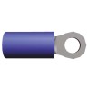 TE Connectivity PLASTI-GRIP Insulated Ring Terminal M4 Stud Size 16 AWG 14 AWG Wire Size Blue 342143-1