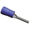 TE Connectivity PLASTI-GRIP Insulated Tin Crimp Pin Connector 16 AWG to 14 AWG Blue 1.8mm Pin Diameter 342166-1