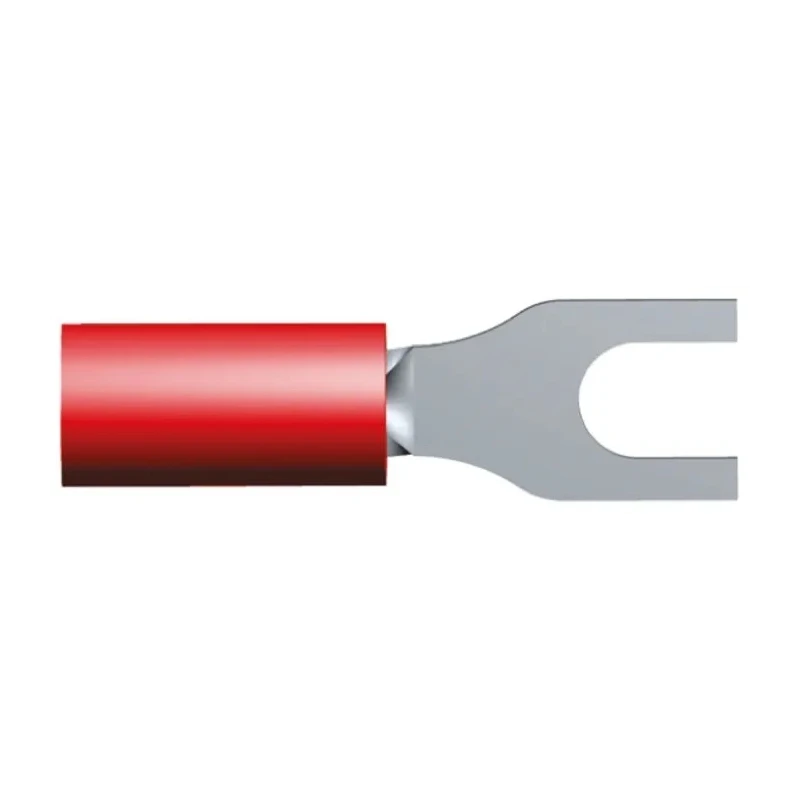 TE Connectivity PIDG Insulated Ring Terminal M2.5 Stud Size 22 AWG to 16 AWG Wire Size, Nylon Insulation, Red 130522