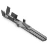 TE Connectivity FASTIN-FASTON .110 Black Uninsulated Male Spade Connector, Crimp, 2.79 x 0.81 mm Tab Size 20 AWG to 928931-2