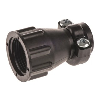TE Connectivity CPCSize 22 Black Thermoplastic Cable Clamp 20-Way 1-206062-6