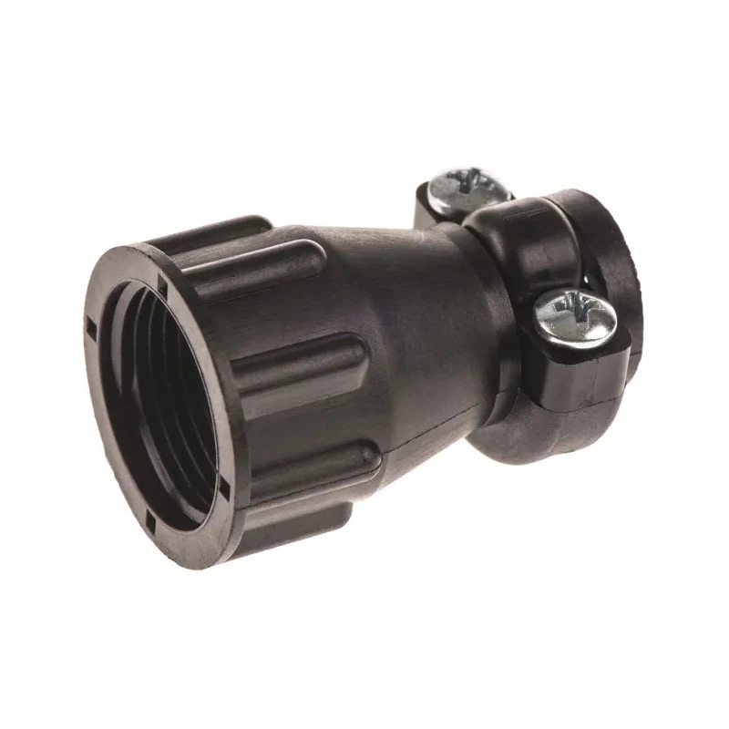 TE Connectivity CPCSize 22 Black Thermoplastic Cable Clamp 20-Way 1-206062-6