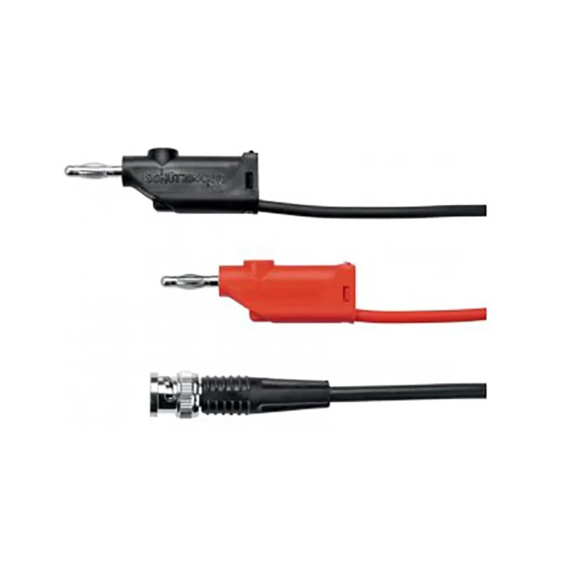 Schutzinger BNC Test Lead Black Red 2 m Lead Length KO 89-58 / 200 / SW