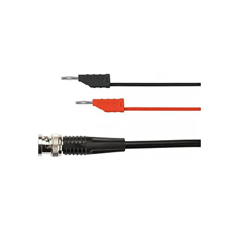 Schutzinger BNC Test Lead Red, Black 500 mm Lead Length KO 8162 / RG 58 / 0.5 / 50 / SW