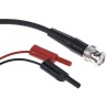 Schutzinger BNC Test Lead Red and Black 2 mm Connector, 500 mm Lead Length KO 8358 / RG58 / 0.5 / 50 / SW