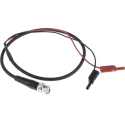Schutzinger BNC Test Lead Red and Black 2 mm Connector, 500 mm Lead Length KO 8358 / RG58 / 0.5 / 50 / SW