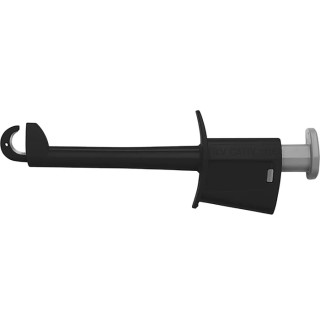 Schutzinger Black Nickel Plated Hook Clip 19 mm Tip Size 1kV 20A SKPS 8341 Ni / SW