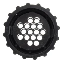 TE Connectivity Circular Connector 16 Contacts Cable Mount Socket Female Nylon Housing 600V 13A 206037-1