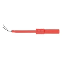 Schutzinger Red Female Test Socket 4 mm Connector Solder Termination 600V 1A Nickel Plating ZPK 8066 Ni / RT