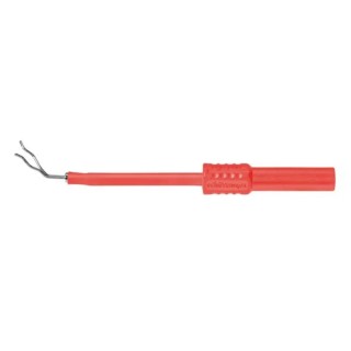 Schutzinger Red Female Test Socket 4 mm Connector Solder Termination 600V 1A Nickel Plating ZPK 8066 Ni / RT