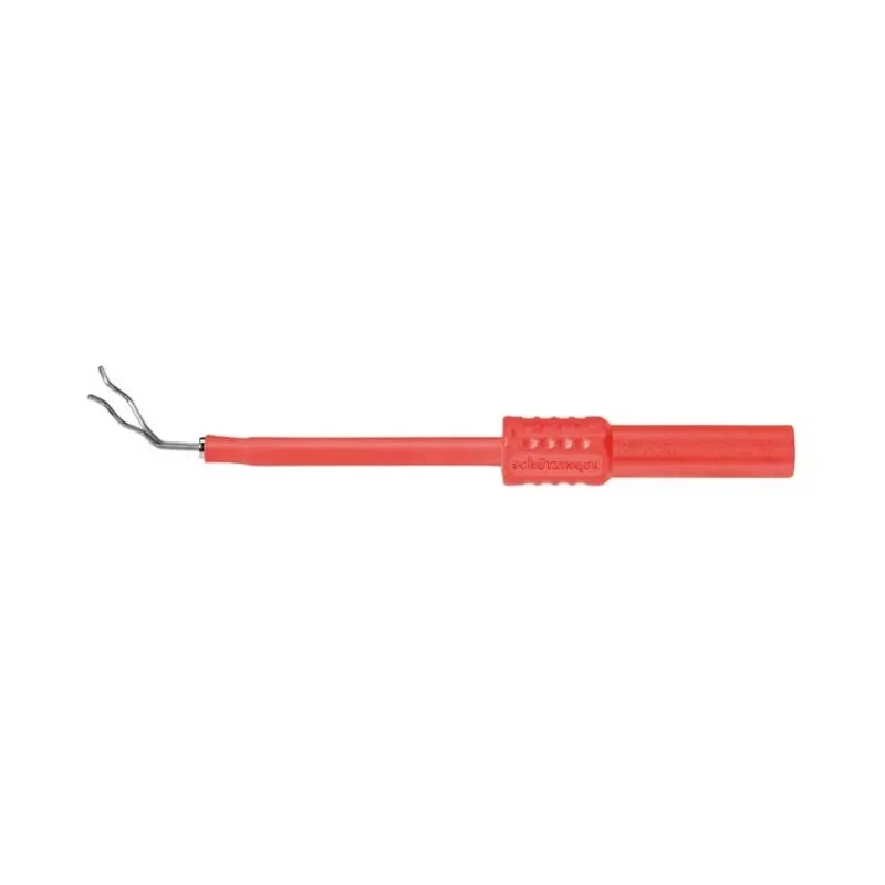Schutzinger Red Female Test Socket 4 mm Connector Solder Termination 600V 1A Nickel Plating ZPK 8066 Ni / RT