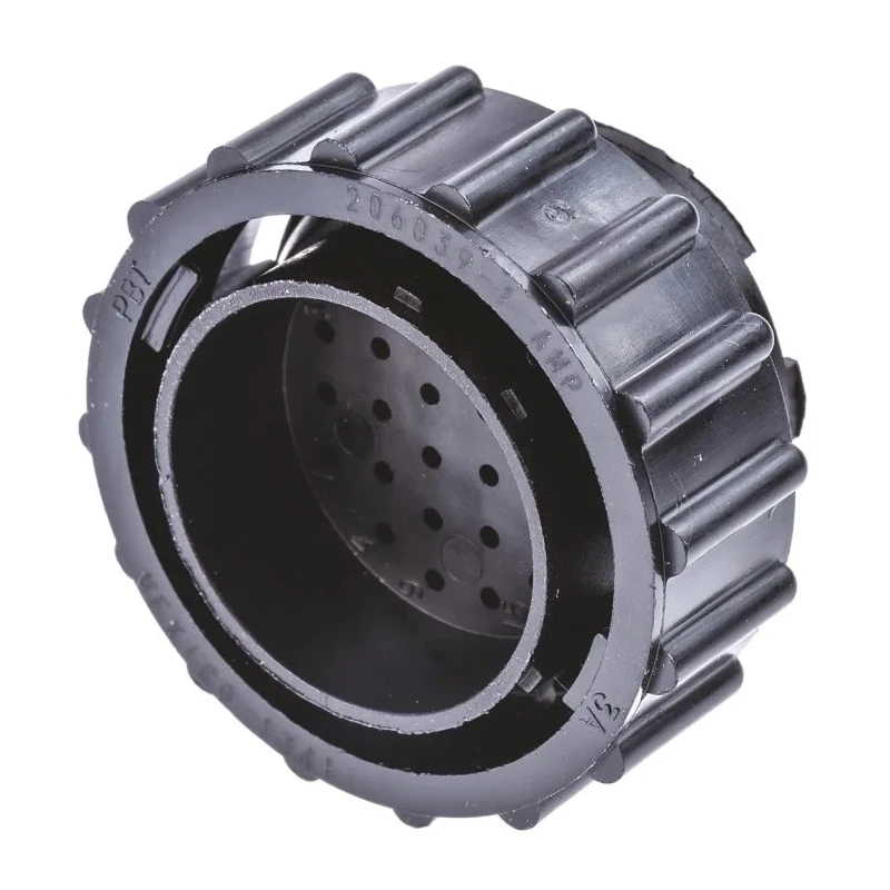 TE Connectivity Circular Connector 28 Contacts Cable Standard Plug Male CPC Series 206039-1