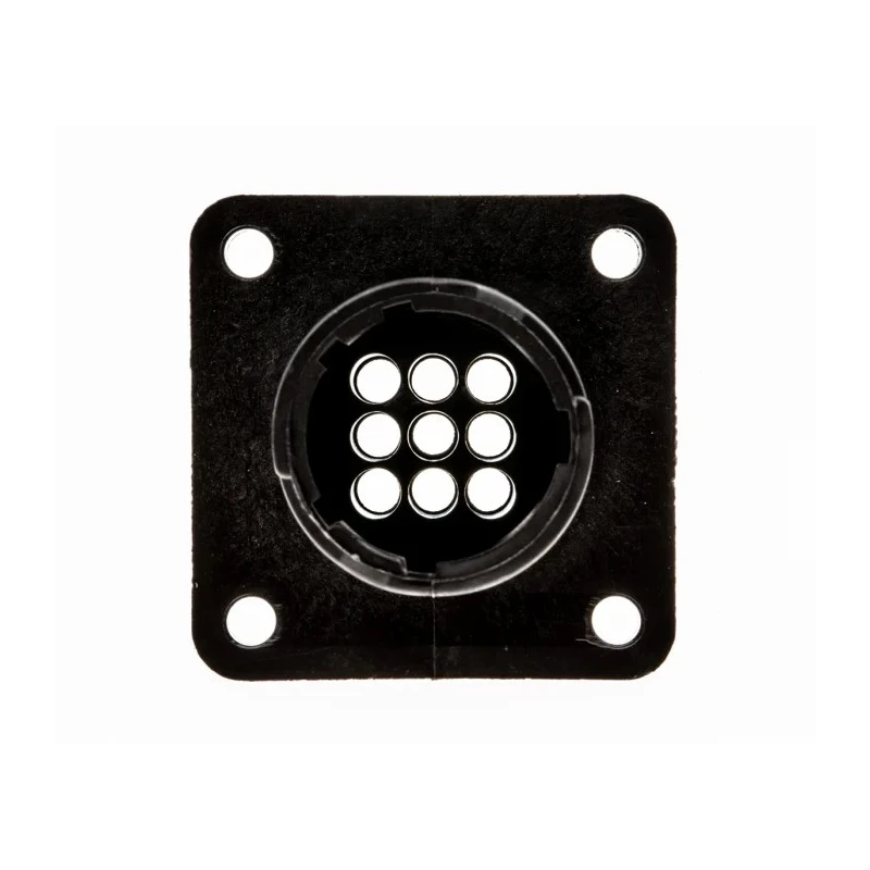 TE Connectivity Circular Connector 9 Contacts Panel Mount Socket Male 600V 13A IP67 CPC Series 182922-1