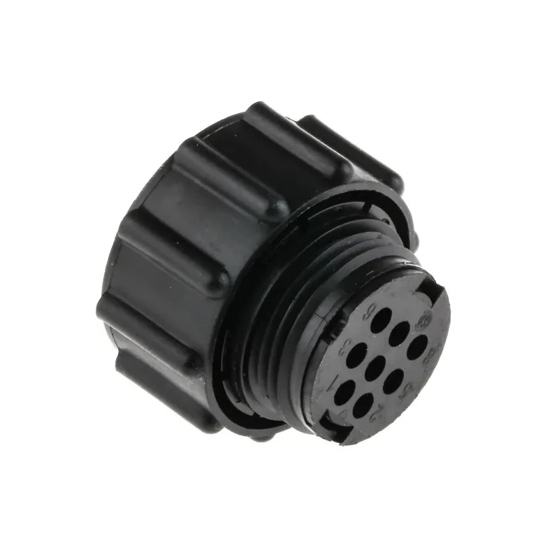 TE Connectivity Circular Connector 8 Contacts Cable Standard Plug Male CPC Series 206434-1