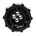 TE Connectivity Circular Connector 4 Contacts Cable Standard Plug Male CPC Series 206429-1