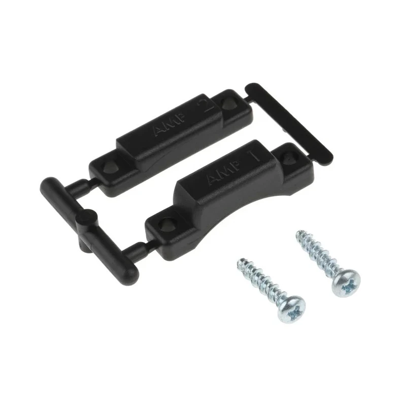 TE Connectivity CPC Series 17 Shell Size 20-Way Black Thermoplastic Cable Clamp 206322-9