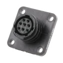 TE Connectivity Circular Connector 8 Contacts Panel Mount Socket Female CPC Series 206433-1