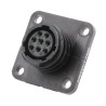 TE Connectivity Circular Connector 8 Contacts Panel Mount Socket Female CPC Series 206433-1
