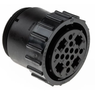 TE Connectivity Circular Connector 16 Contacts Cable Standard Socket Female CPC Series 207485-1