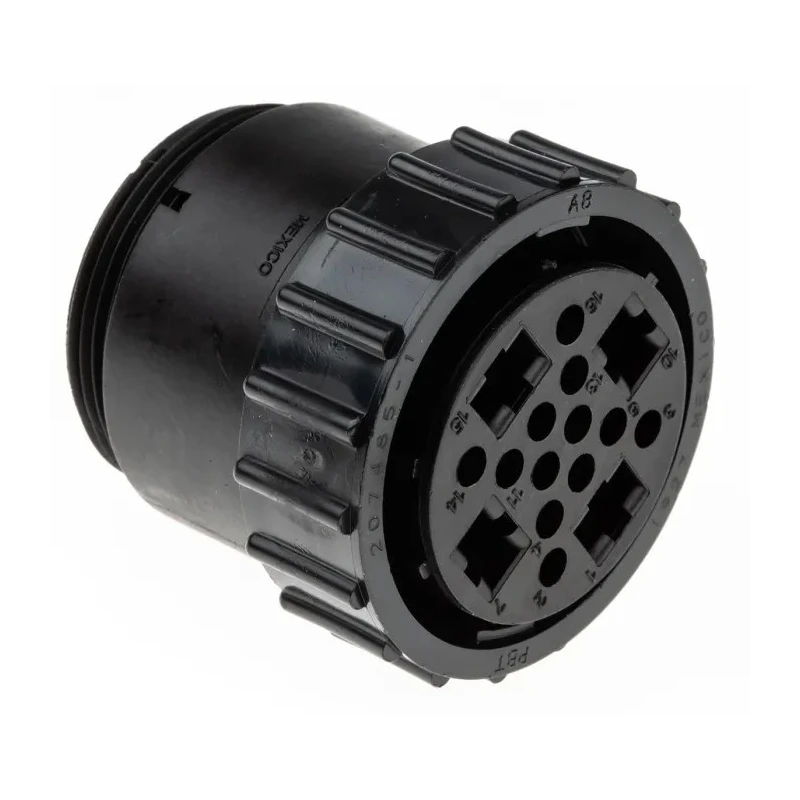 TE Connectivity Circular Connector 16 Contacts Cable Standard Socket Female CPC Series 207485-1