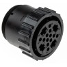 TE Connectivity Circular Connector 16 Contacts Cable Standard Socket Female CPC Series 207485-1