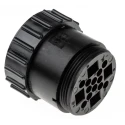 TE Connectivity Circular Connector 16 Contacts Cable Standard Socket Female CPC Series 207485-1