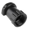 TE Connectivity CPC Series Black Thermoplastic Circular Connector Cable Clamp, 35.56mm Length, Max Bundle Diameter 206966-7