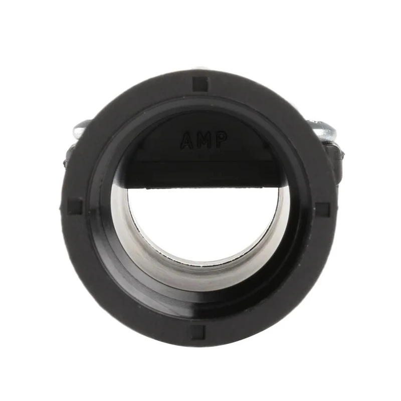 TE Connectivity CPC Series Black Thermoplastic Circular Connector Cable Clamp, 35.56mm Length, Max Bundle Diameter 206966-7
