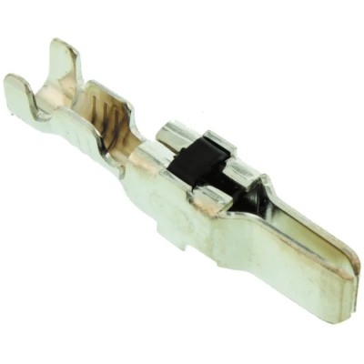 TE Connectivity Male Crimp Circular Connector Contact Size 16 250V 15A Copper Tin Plated 66261-5