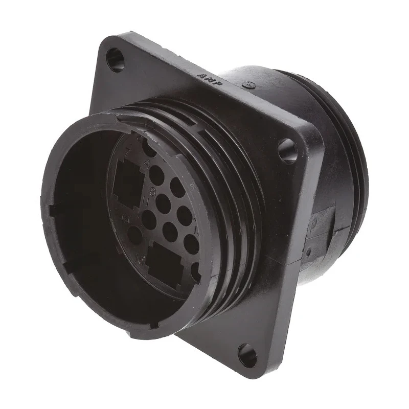 TE Connectivity Circular Connector Panel Mount 16 Contacts Socket Female 600V Thermoplastic CPC Series 207486-1