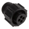 TE Connectivity Circular Connector, 4 Contacts, Cable Mount, Standard Size, Socket, Female Contact, CPC Series 206060-1