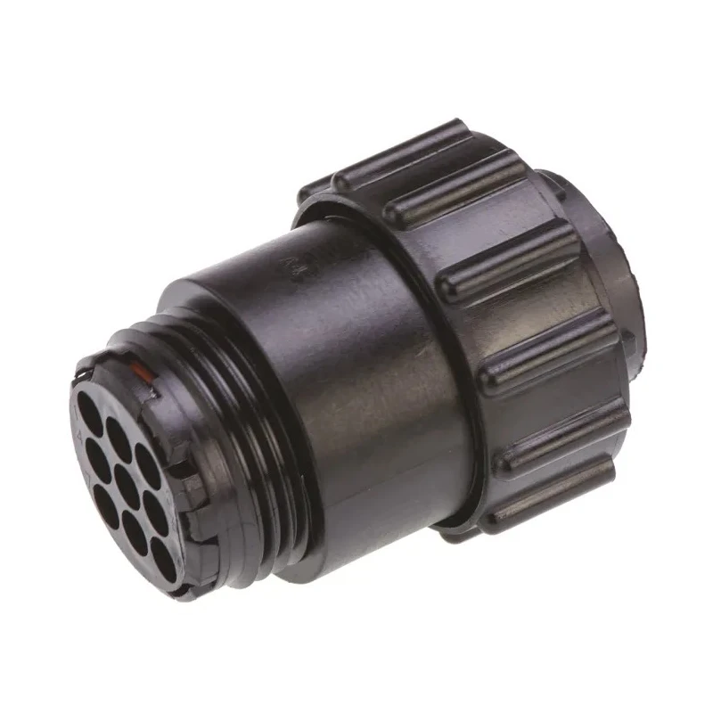 TE Connectivity Circular Connector, 9 Contacts, Cable Mount, Socket Female, Standard Size, Nylon Housing, 600V 788157-2