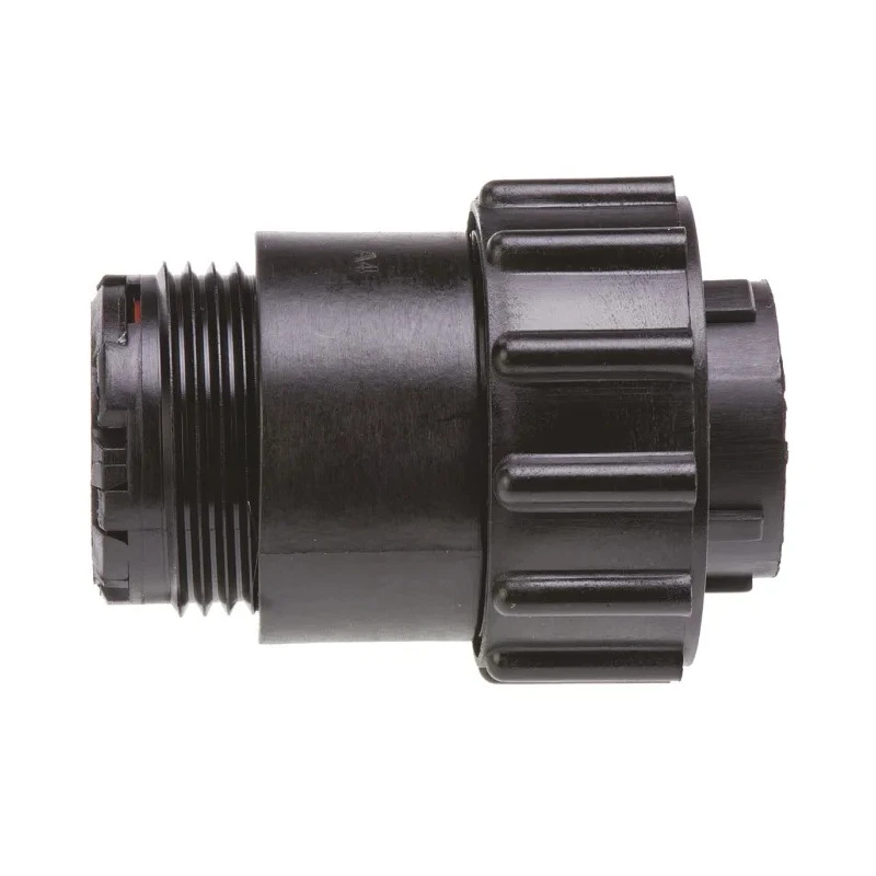 TE Connectivity Circular Connector, 9 Contacts, Cable Mount, Socket Female, Standard Size, Nylon Housing, 600V 788157-2