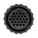 TE Connectivity Circular Connector Cable Plug Female 24 Contacts Standard Size Nylon Housing 600V CPC Series 796188-1