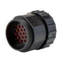 TE Connectivity Circular Connector Cable Plug Female 24 Contacts Standard Size Nylon Housing 600V CPC Series 796188-1