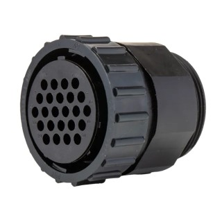 TE Connectivity Circular Connector Cable Plug Female 24 Contacts Standard Size Nylon Housing 600V 125°C 796188-1