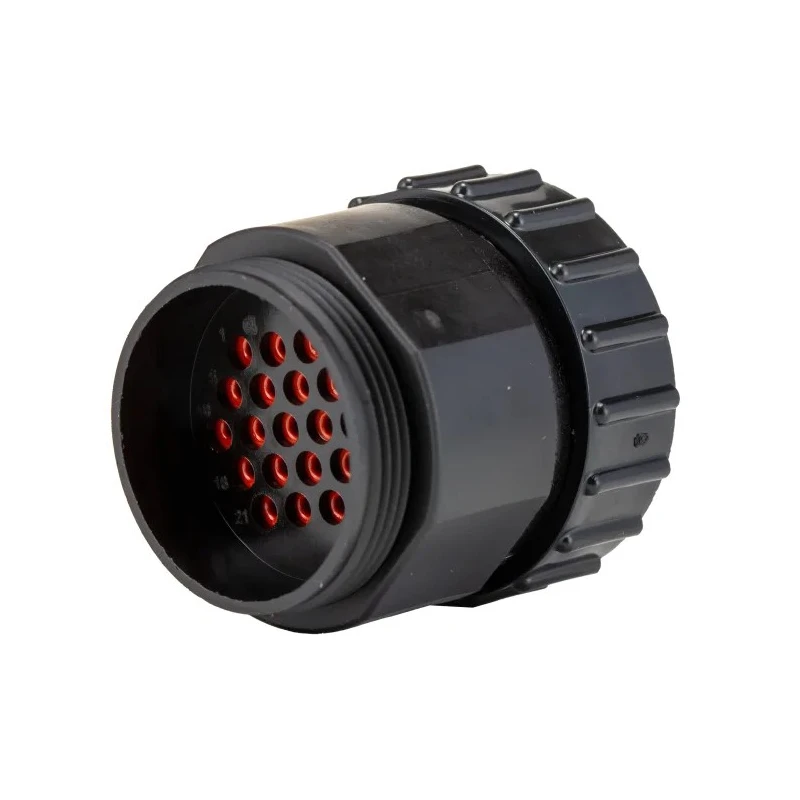 TE Connectivity Circular Connector Cable Plug Female 24 Contacts Standard Size Nylon Housing 600V 125°C 796188-1