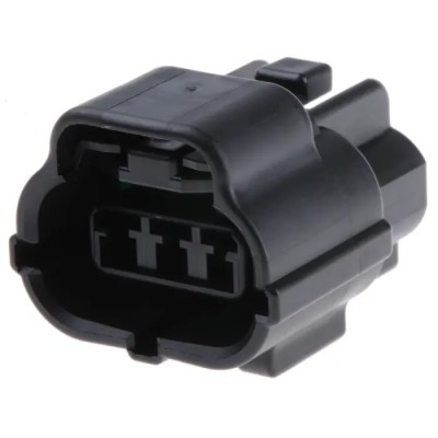 TE Connectivity Econoseal J Mk II Male Connector Housing 4.8 mm Pitch 3 Way 1 Row Straight 2-174357-2