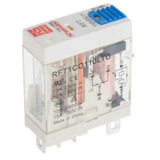 RS PRO Power Relay, 110V dc Coil, 12A Switching Current, SPDT 144-1596