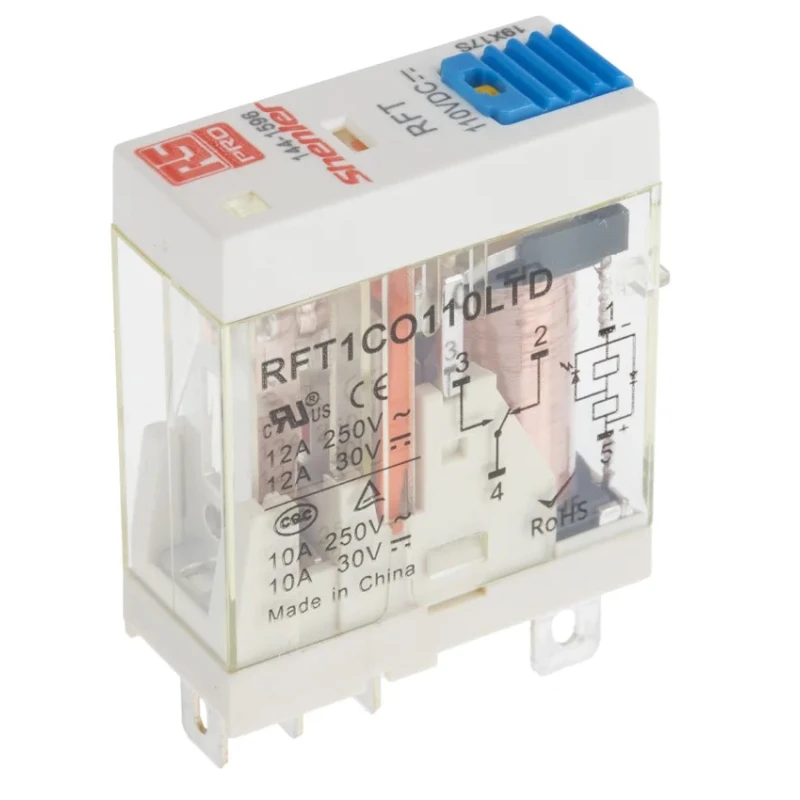 RS PRO Power Relay, 110V dc Coil, 12A Switching Current, SPDT 144-1596
